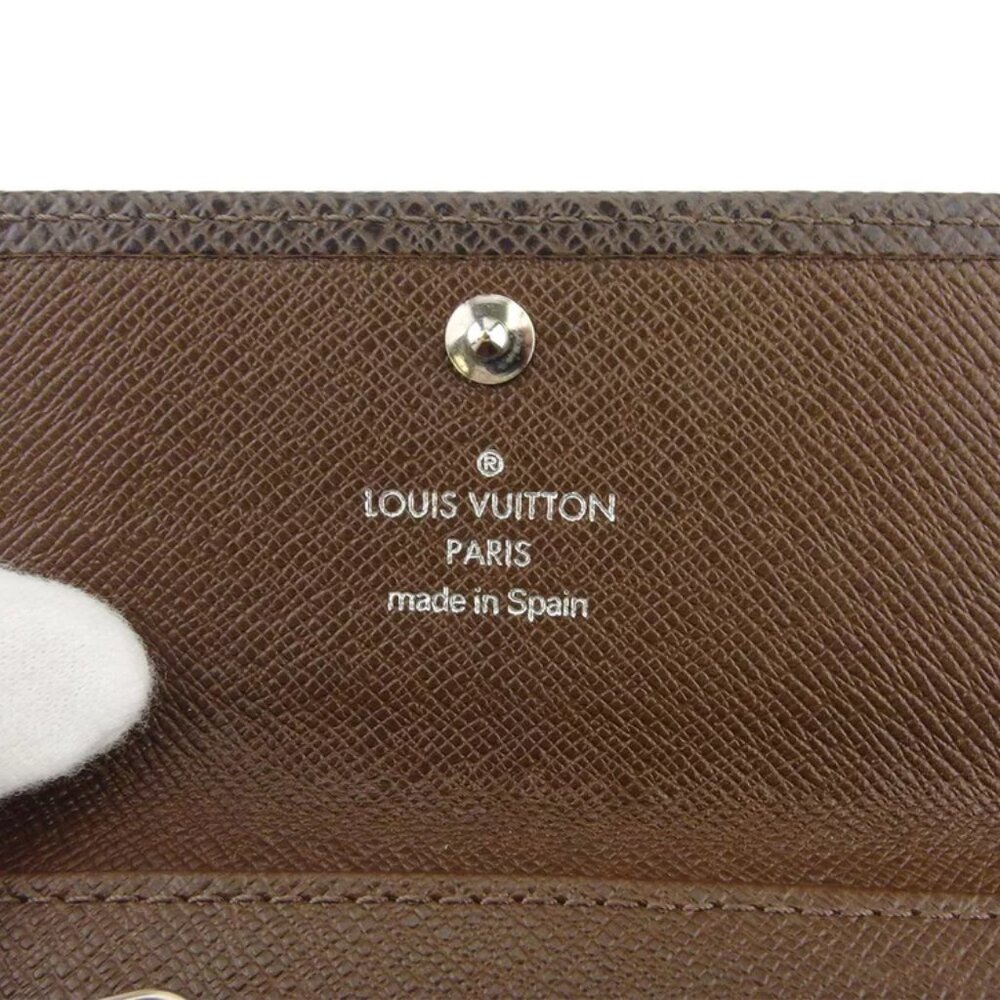 Louis Vuitton key case Taiga Taiga Leather Authentic used T17630 - Picture 8 of 8